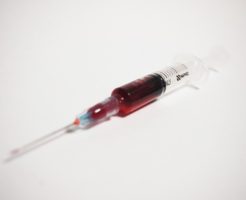 血液から伝染るB型肝炎のイメージ
