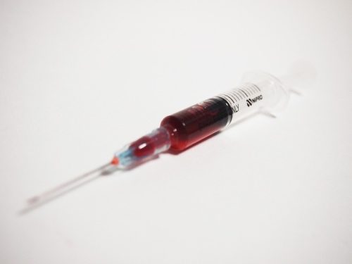 血液から伝染るB型肝炎のイメージ